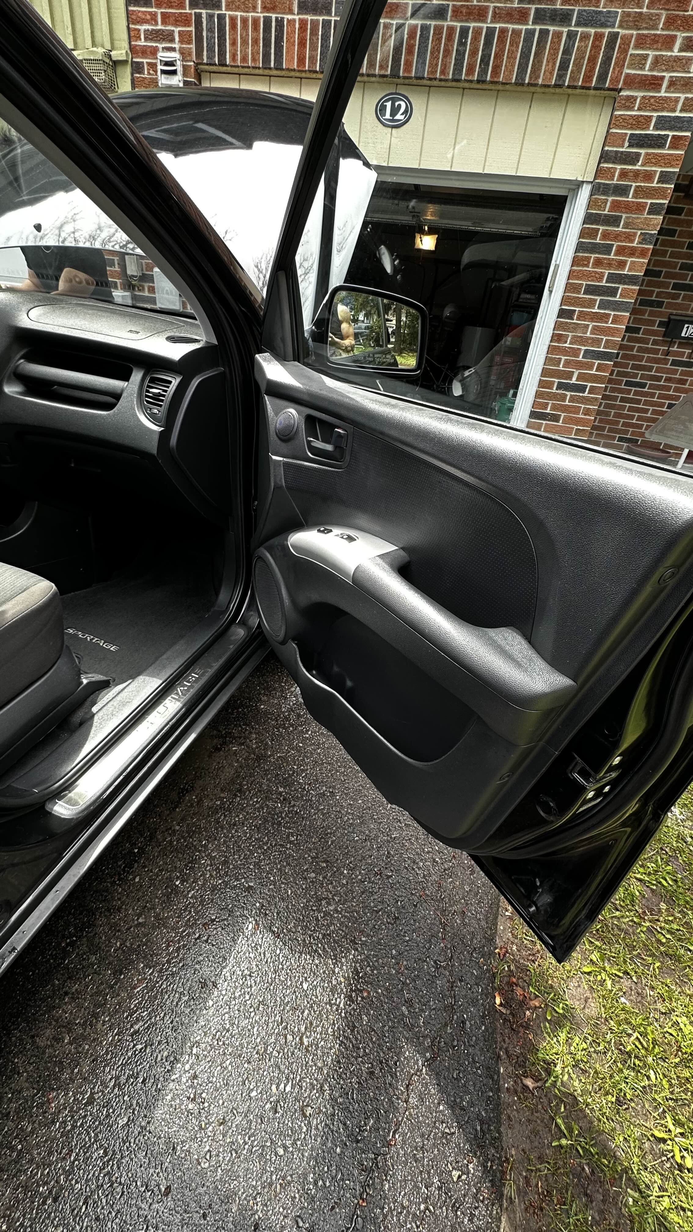Rear door panel — after