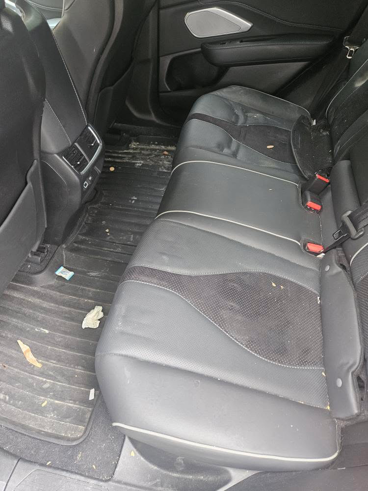 Rear bench — before