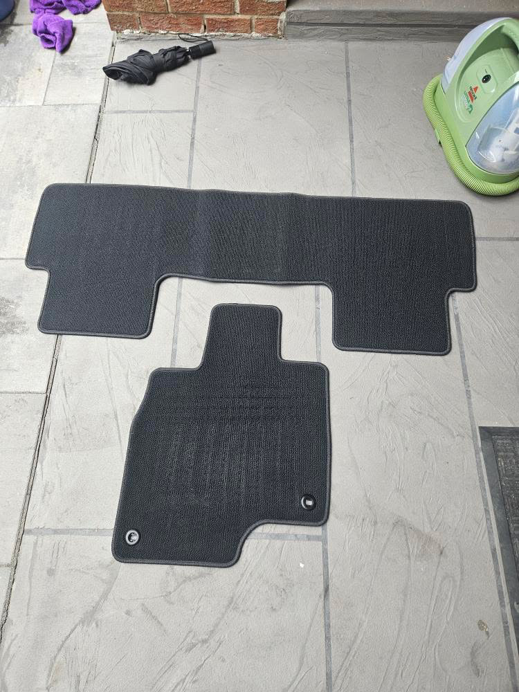 Carpet mats — after