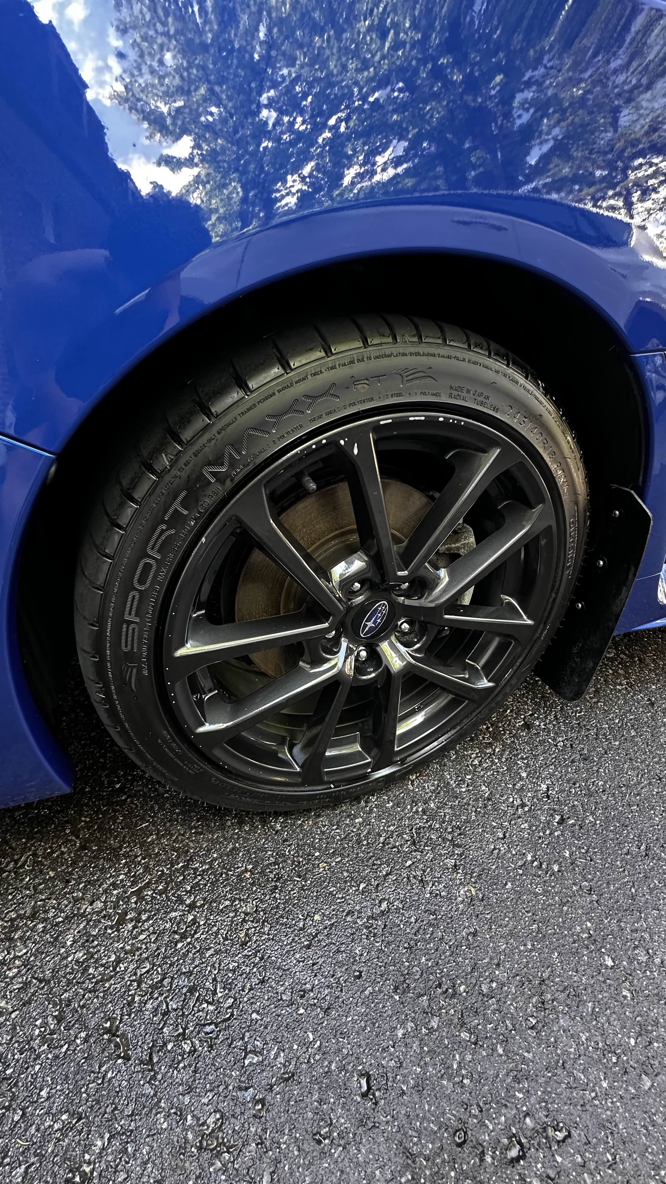 Wheels & tires — after