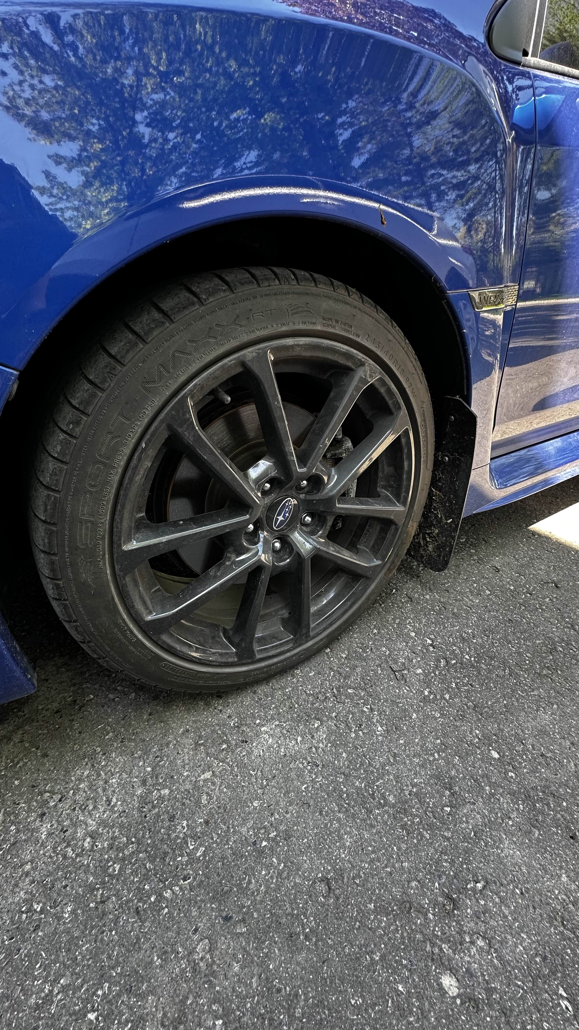 Wheels & tires — before