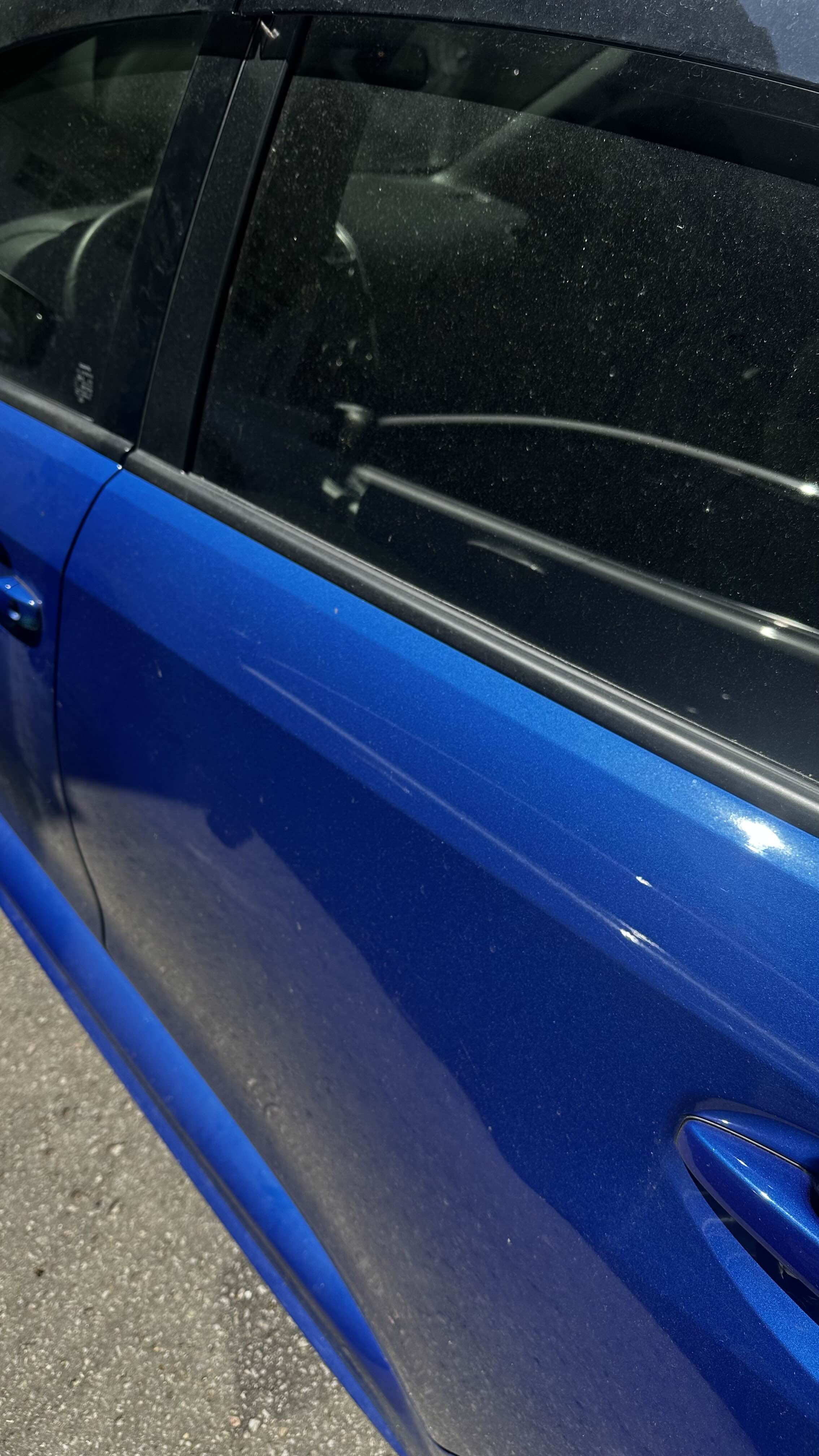 Side & rear quarter — before